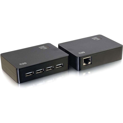 C2G 4 Port USB 2.0 Over Cat5/Cat6 Extender - USB Extension up to 150ft (54285)