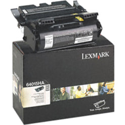 Lexmark 64015HA Toner Cartridge, High Yield, 21000 Page Yield, Black