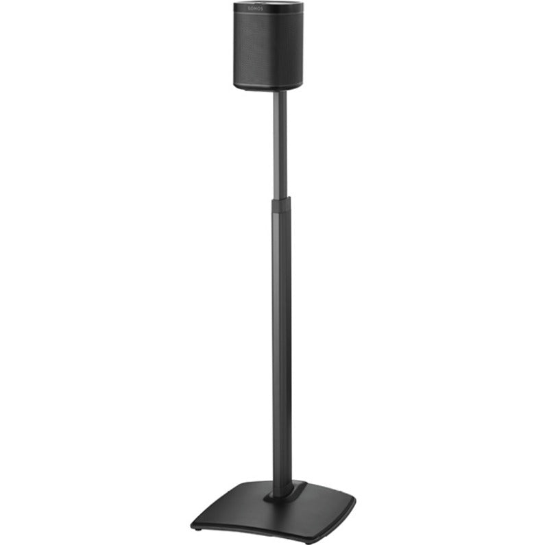 SANUS WSSA2-B1 Speaker Stand, Height Adjustable, Durable, Black