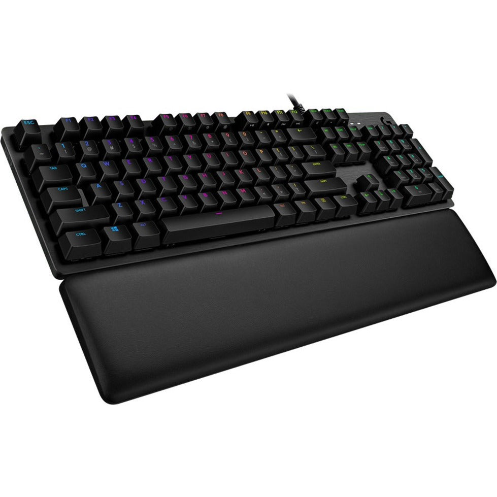 Logitech 920-008924 G513 Lightsync RGB Mechanical Gaming Keyboard, 2 Year Limited Warranty, Carbon
