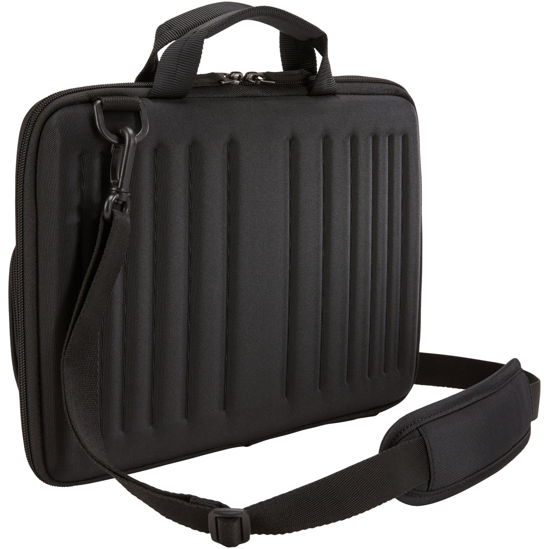 Case Logic 3203771 QNS-311 13.3" Laptop Attache, Carrying Case with Handle and Shoulder Strap, Black