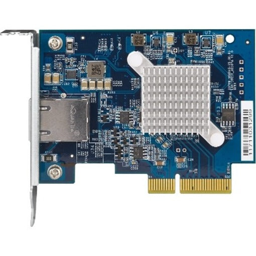 QNAP QXG-10G1T 10Gigabit Ethernet Card, High-Speed Network Connectivity for Servers