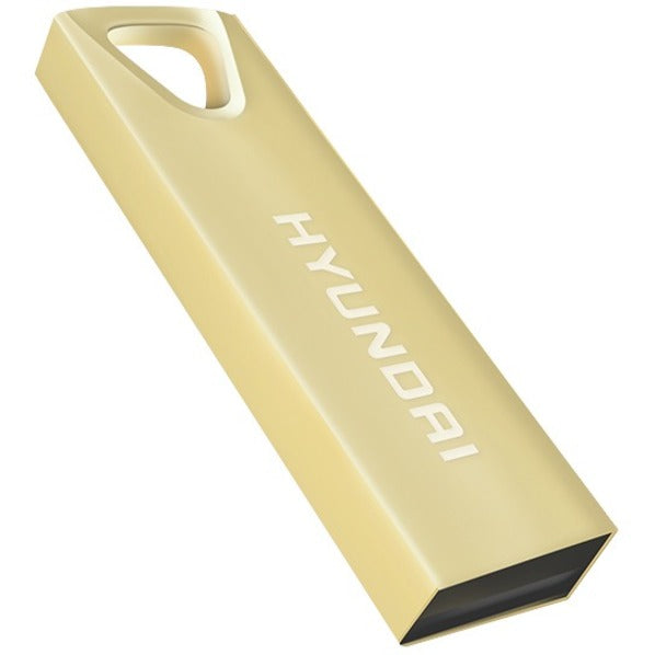 Hyundai U2BK/16GAG Bravo Deluxe 2.0 USB Flash Drive, 16GB, Metal Gold