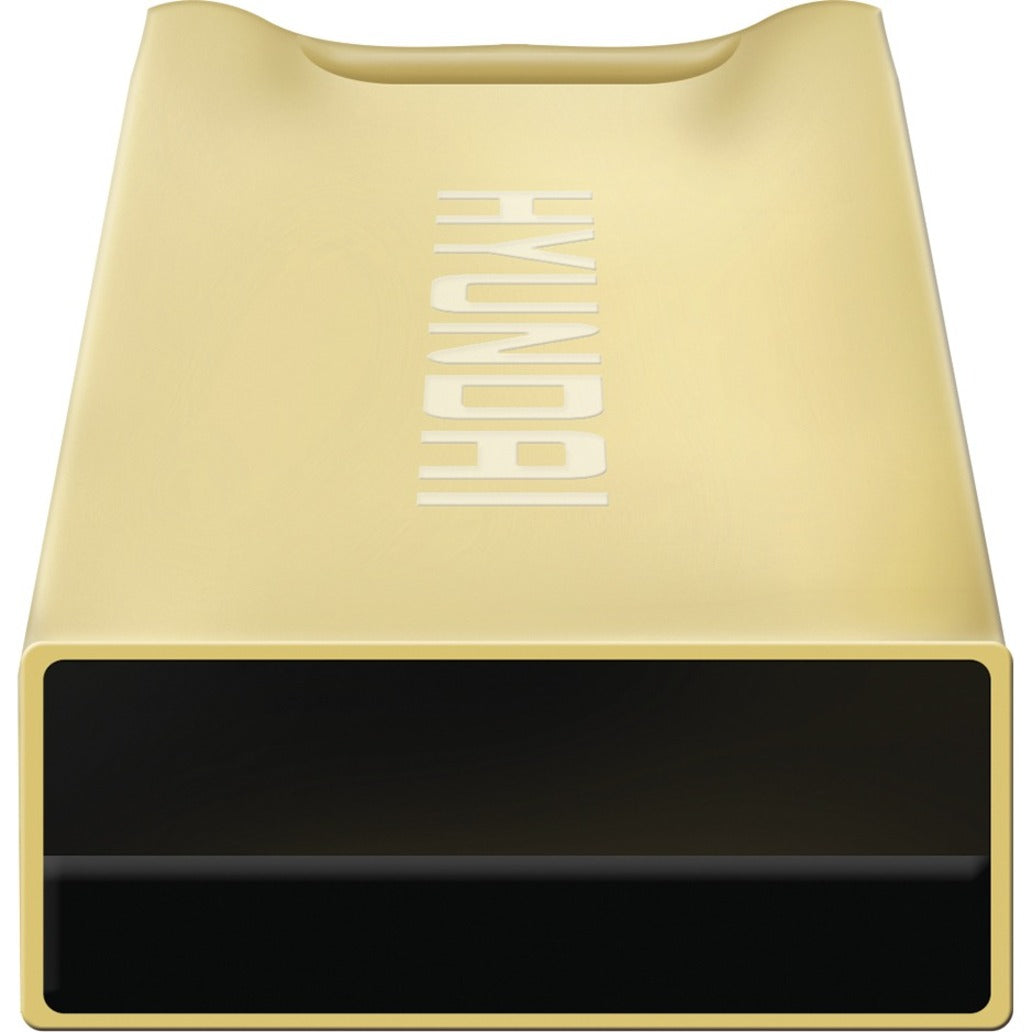 Hyundai U2BK/16GAG Bravo Deluxe 2.0 USB Flash Drive, 16GB, Metal Gold
