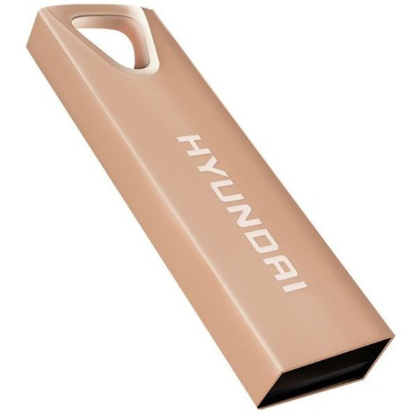 Hyundai Bravo Deluxe Keychain USB 2.0 Flash Drive 16GB Metal Rosegold [Discontinued]