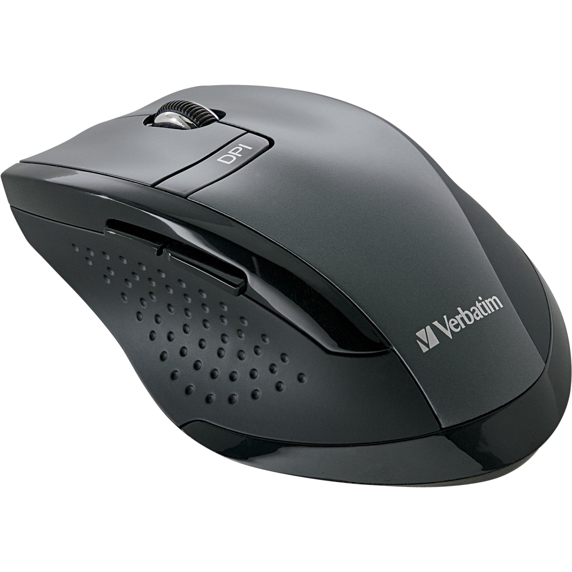 Verbatim 99788 Wireless Multimedia Keyboard and 6-Button Mouse Combo - Black, Quiet Keys, Slim Design