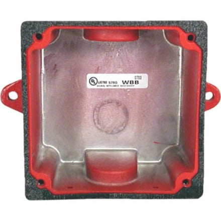 Bosch WBB-R Mounting Box - Weatherproof, Red [Discontinued]