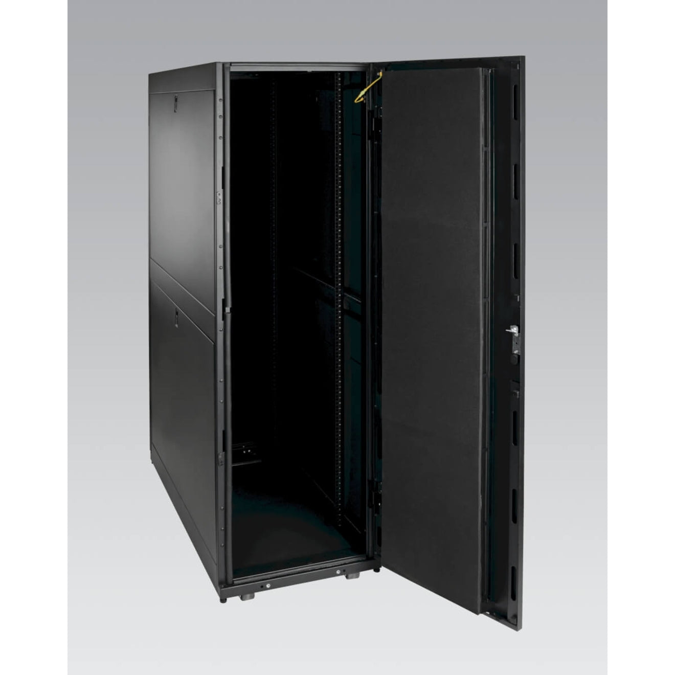Tripp Lite SRQP42UB SmartRack 42U Quiet Server Rack Enclosure Cabinet, 5 Year Warranty, Floor Standing, 2400 lb Static/Stationary Weight Capacity