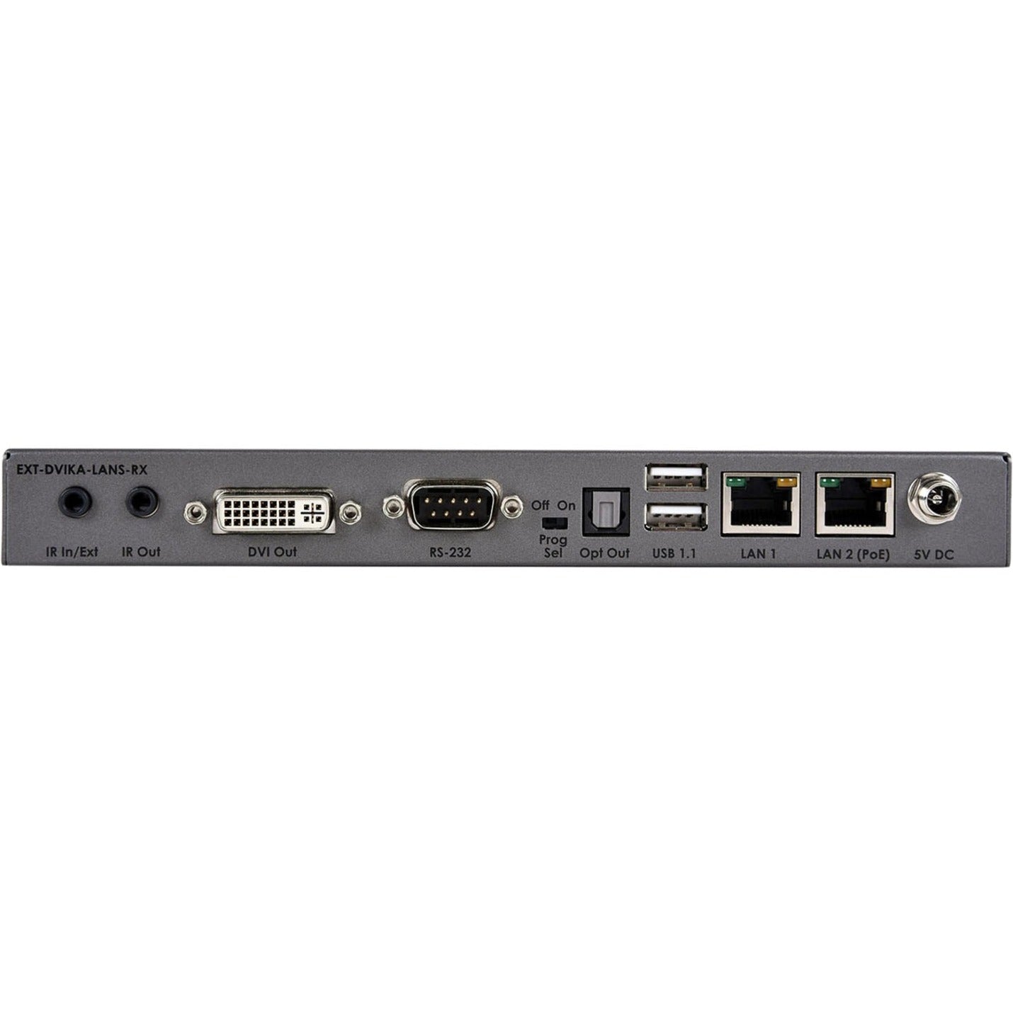 Gefen EXT-DVIKA-LANS-RX DVI KVM over IP - Receiver Package, USB, Network (RJ-45), 1920 x 1200 Resolution