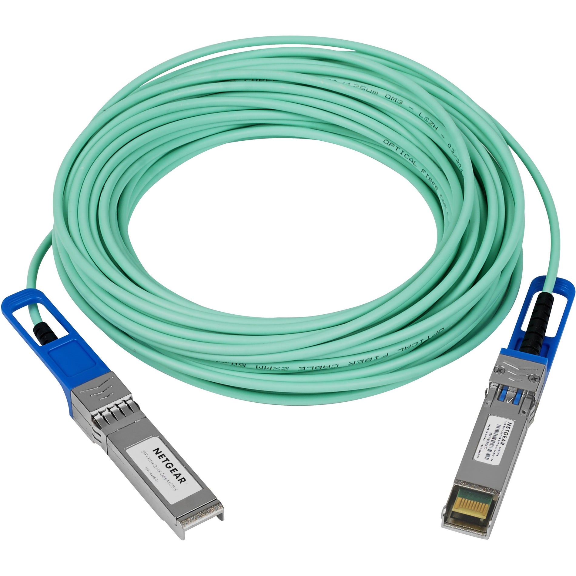 Netgear AXC7615-10000S 15m Direct Attach Active Optical SFP+ DAC Cable, 10 Gbit/s Data Transfer Rate