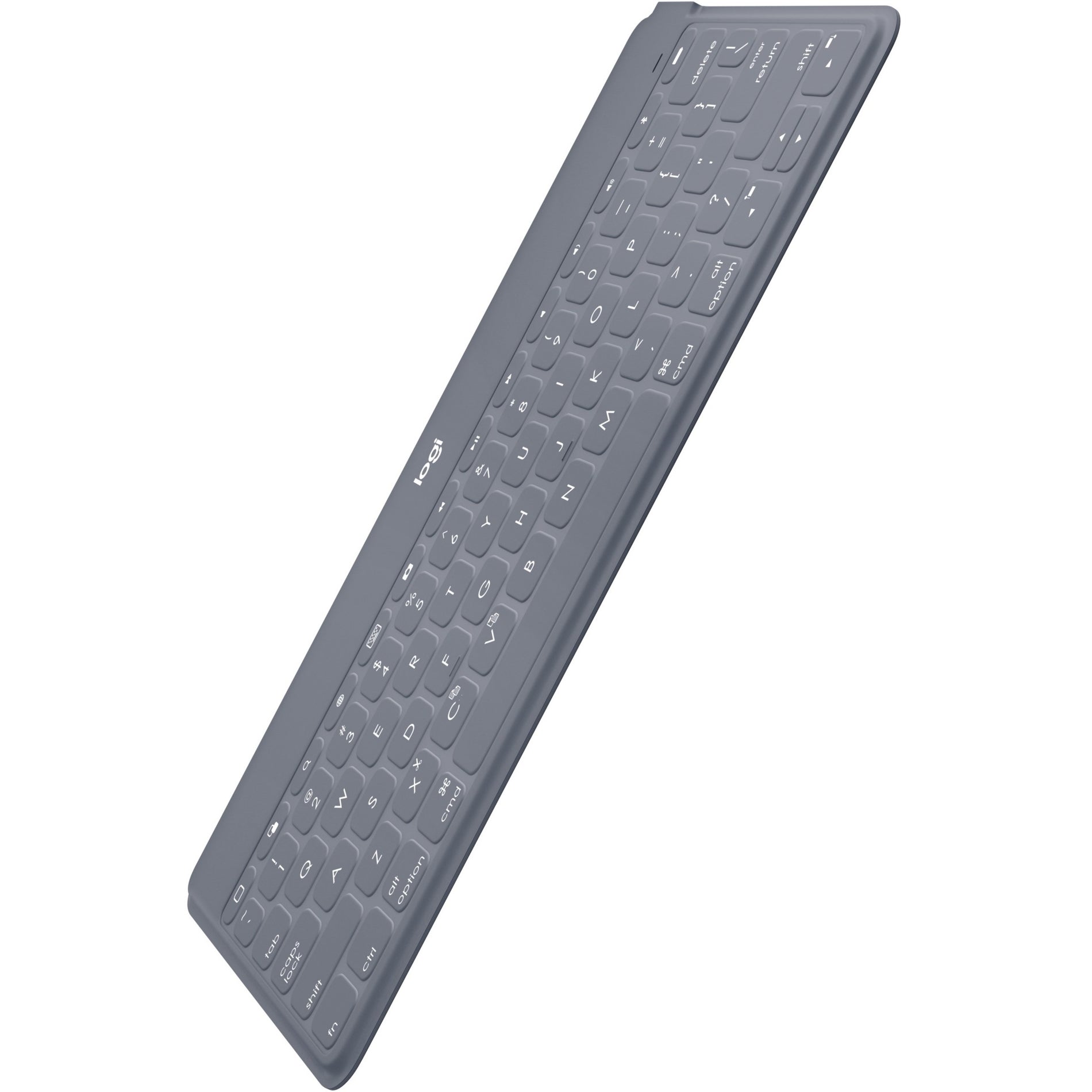 Logitech 920-008918 Keys-To-Go Keyboard, Slim and Portable Bluetooth Wireless Keyboard for iPad, Apple TV, and iPhone