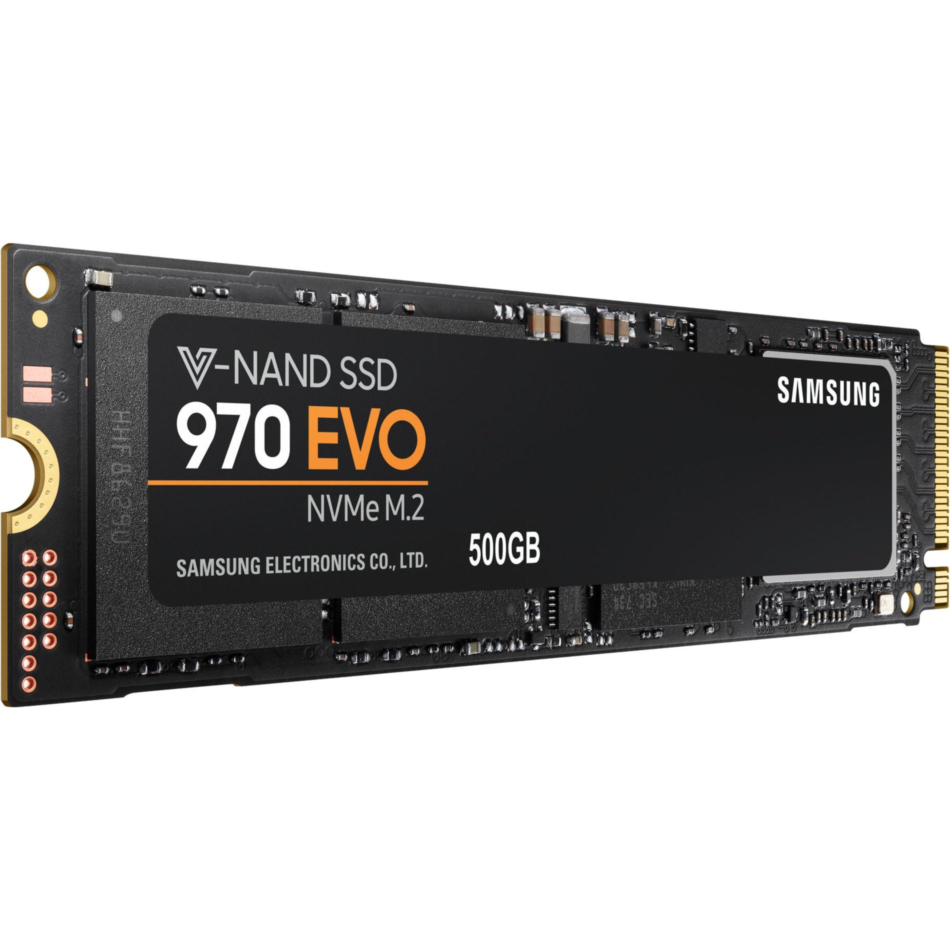 Samsung MZ-V7E500BW SSD 970 EVO NVMe M.2 500GB, High-Speed Solid State Drive