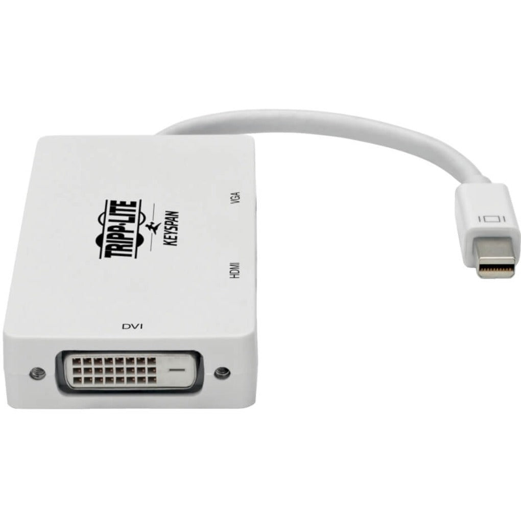 Tripp Lite P137-06N-HDV4KW Keyspan DVI/HDMI/Mini DisplayPort/VGA Audio/Video Cable, 6" Length
