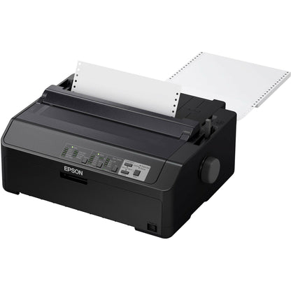 Top view of Epson LQ-590II NT showing paper handling mechanism-alternate-image6