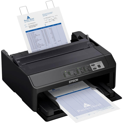 Epson LQ-590II NT printer demonstrating multi-part form printing capability-alternate-image3