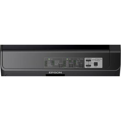 Close-up of Epson LQ-590II NT control panel showing detailed interface-alternate-image11