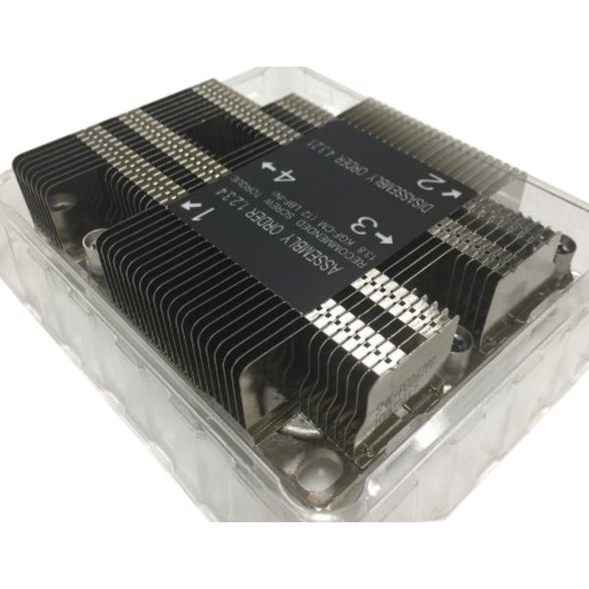 Supermicro SNK-P0067PD Heatsink, Compatible with Supermicro X11 Purley Platform, Processor Cooling