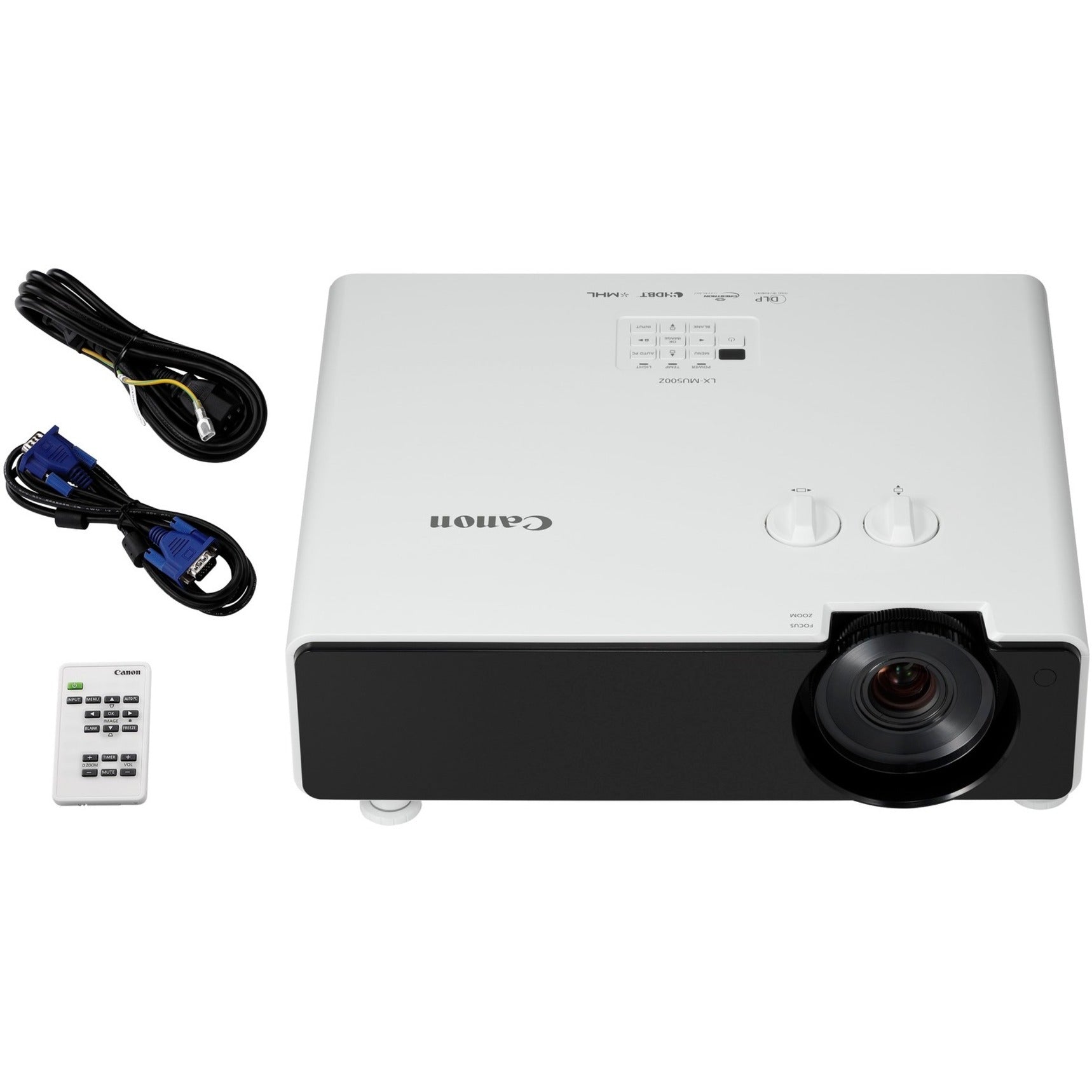 ProBeam 4K (3,840x2,160) Laser Projector with 5,000 ANSI Lumens Brightness,  20,000 hrs. life, 12 Point Warping, & Wireless Connection
