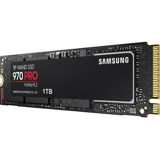 Samsung MZ-V7P1T0E 970 PRO Series 1TB PCIe NVMe M.2 Internal SSD, High-Speed Storage Solution for Desktop PC, Server, and Notebook
