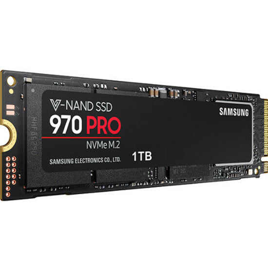 Samsung MZ-V7P1T0E 970 PRO Series 1TB PCIe NVMe M.2 Internal SSD, High-Speed Storage Solution for Desktop PC, Server, and Notebook