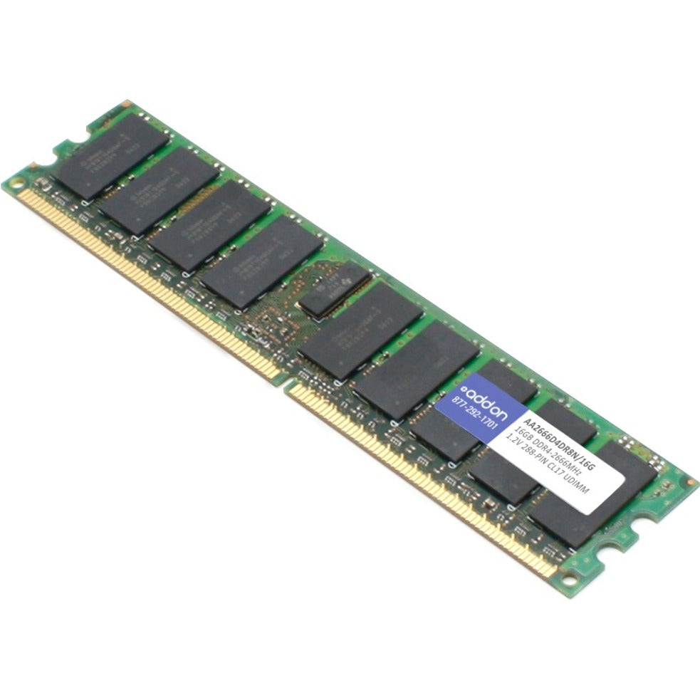 AddOn AA2666D4DR8N/16G 16GB DDR4 SDRAM Memory Module, High Performance RAM for Your Computer