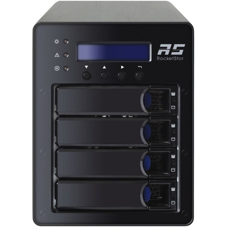 HighPoint SSD6540 eNVME 4-Bay U.2 NVMe RAID Storage Solution, 4 SSD Slots, 3-Year Warranty