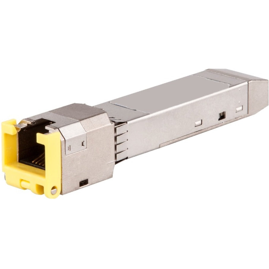 Aruba JL563A 10GBASE-T SFP+ RJ45 30m Cat6A Transceiver, 10 Gigabit Ethernet, Data Networking