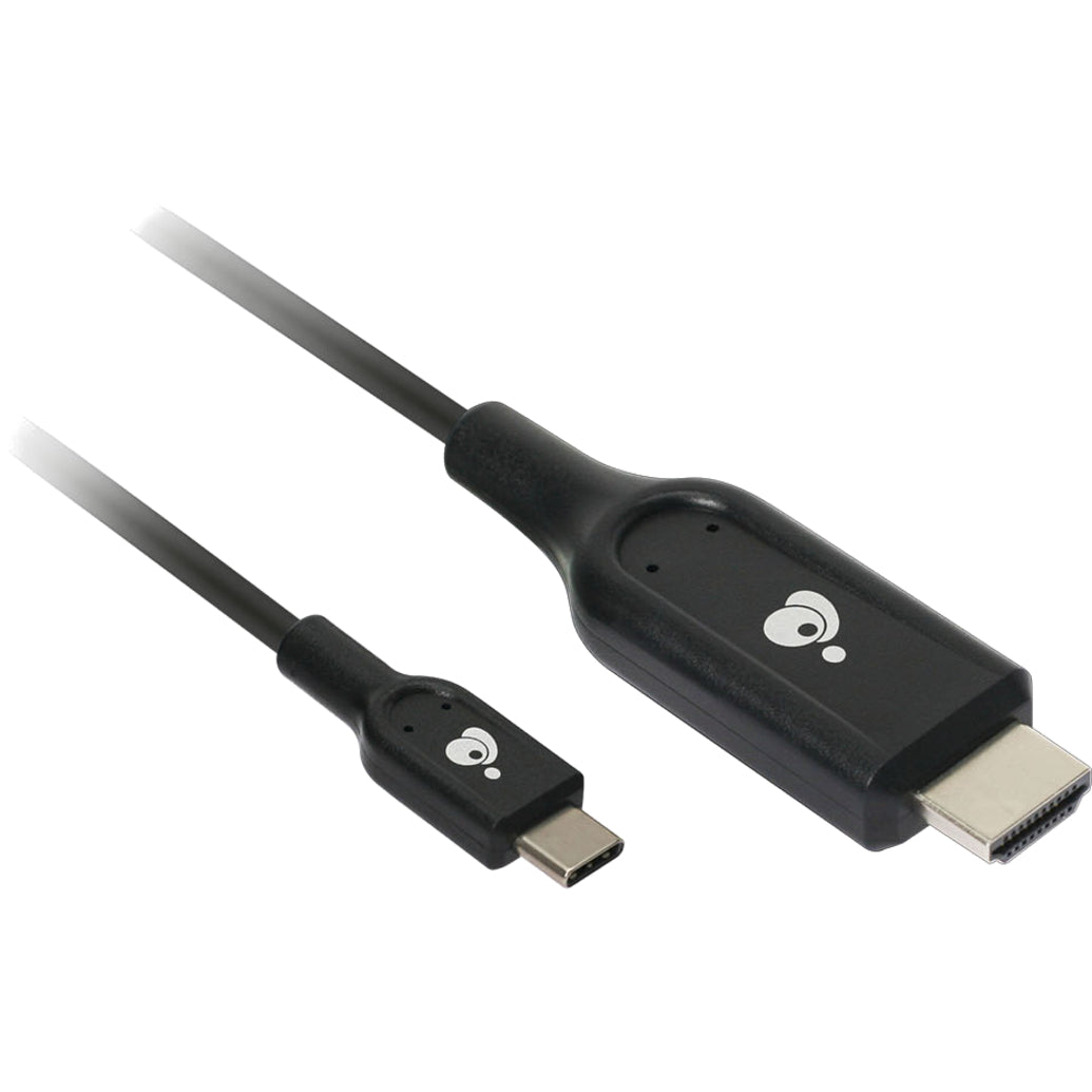 IOGEAR G2LU3CHD02 USB-C to 4K HDMI 6.6 Ft. (2m) Cable, Plug & Play, Reversible, 18 Gbit/s Data Transfer Rate