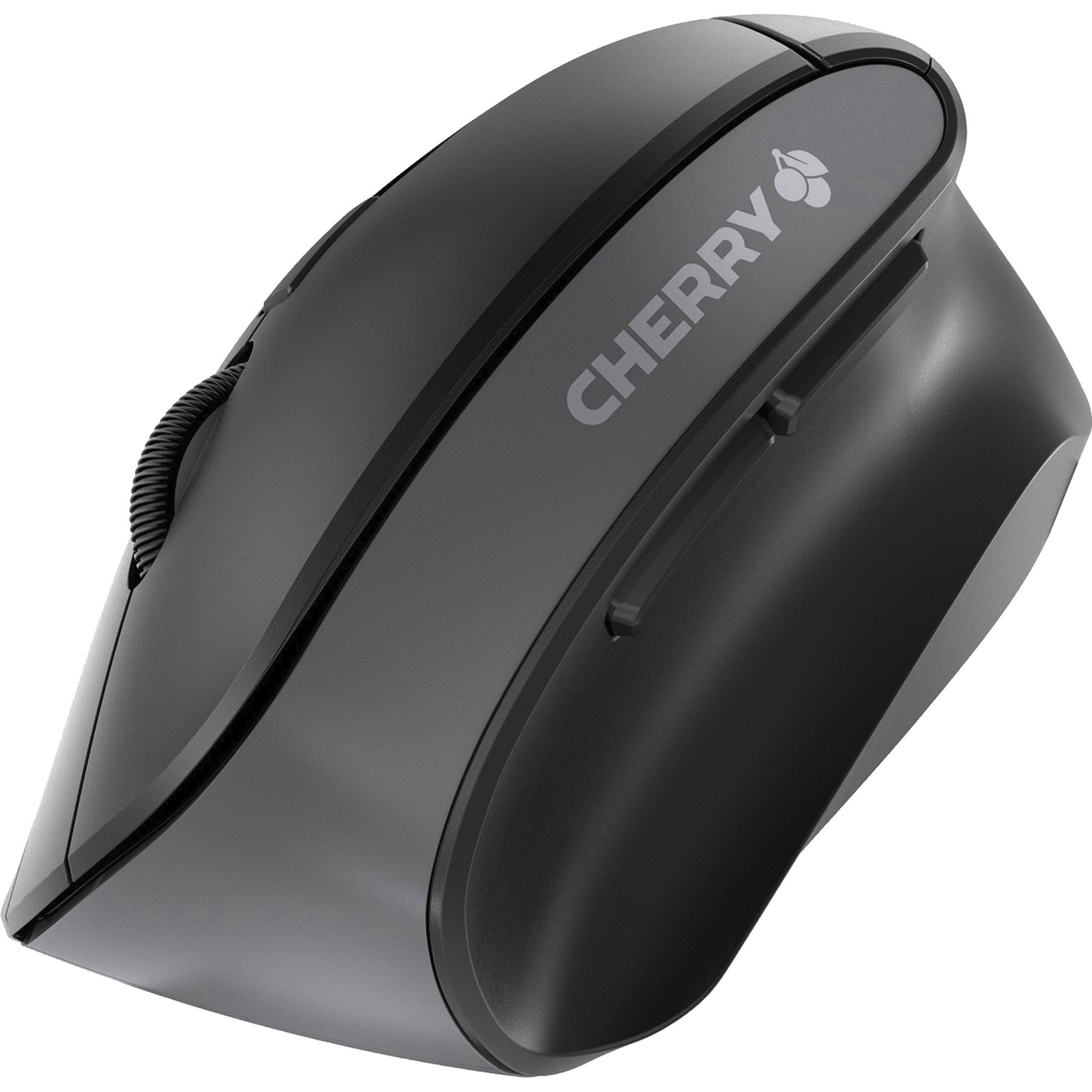 CHERRY JW-4500 MW 4500 Ergonomic Wireless Mouse, 2.4 GHz Radio Frequency, 6 Buttons, 1200 dpi