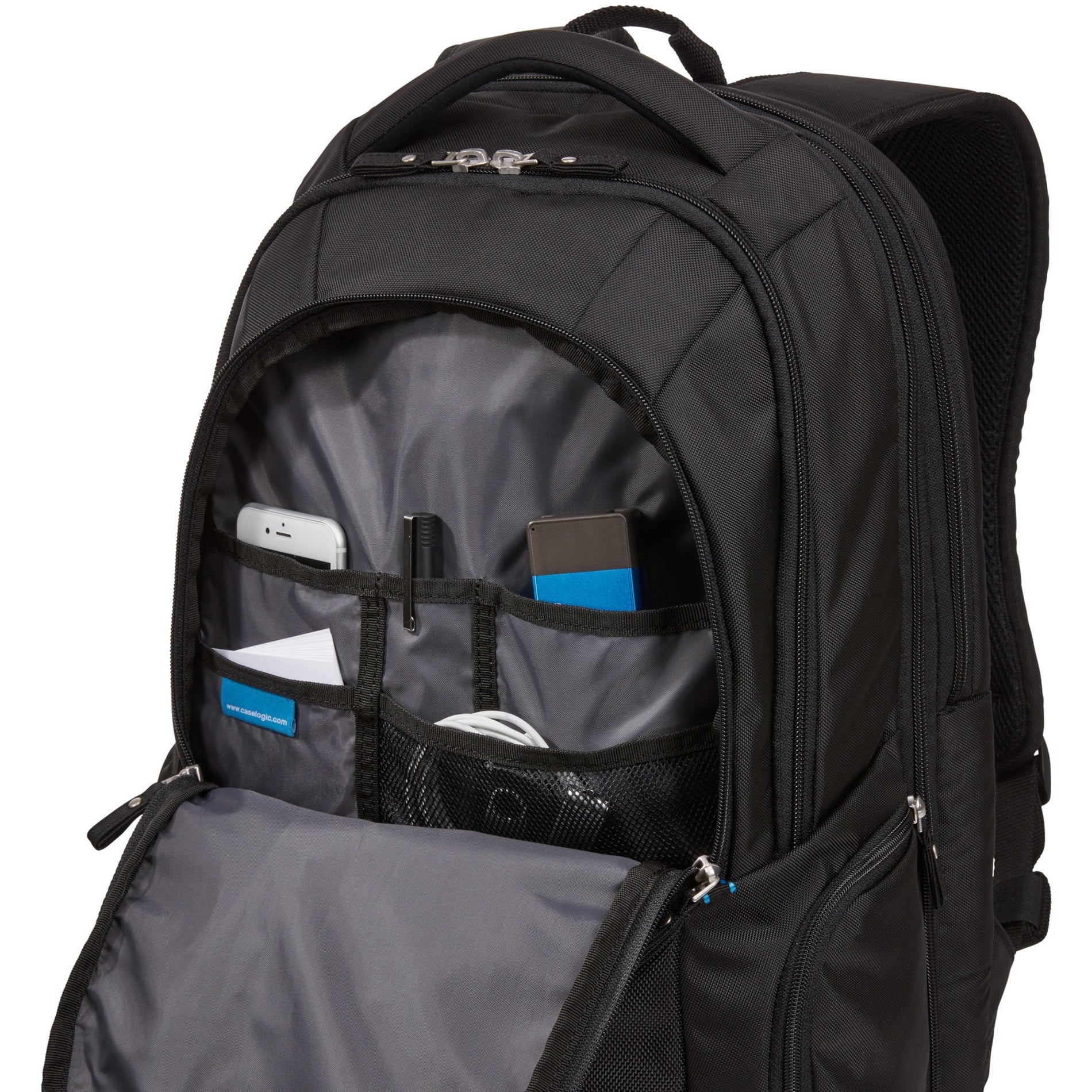 Case Logic 3203772 BEBP-315 15.6" Checkpoint-Friendly Laptop Backpack, Black