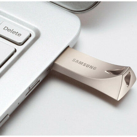 Samsung MUF-256BE3/AM USB 3.1 Flash Drive BAR Plus 256GB Champagne Silver, 5 Year Warranty