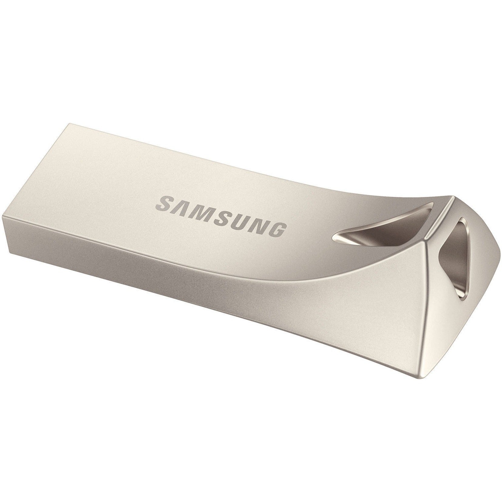 Samsung MUF-128BE3/AM USB 3.1 Flash Drive BAR Plus 128GB Champagne Silver, 5 Year Warranty