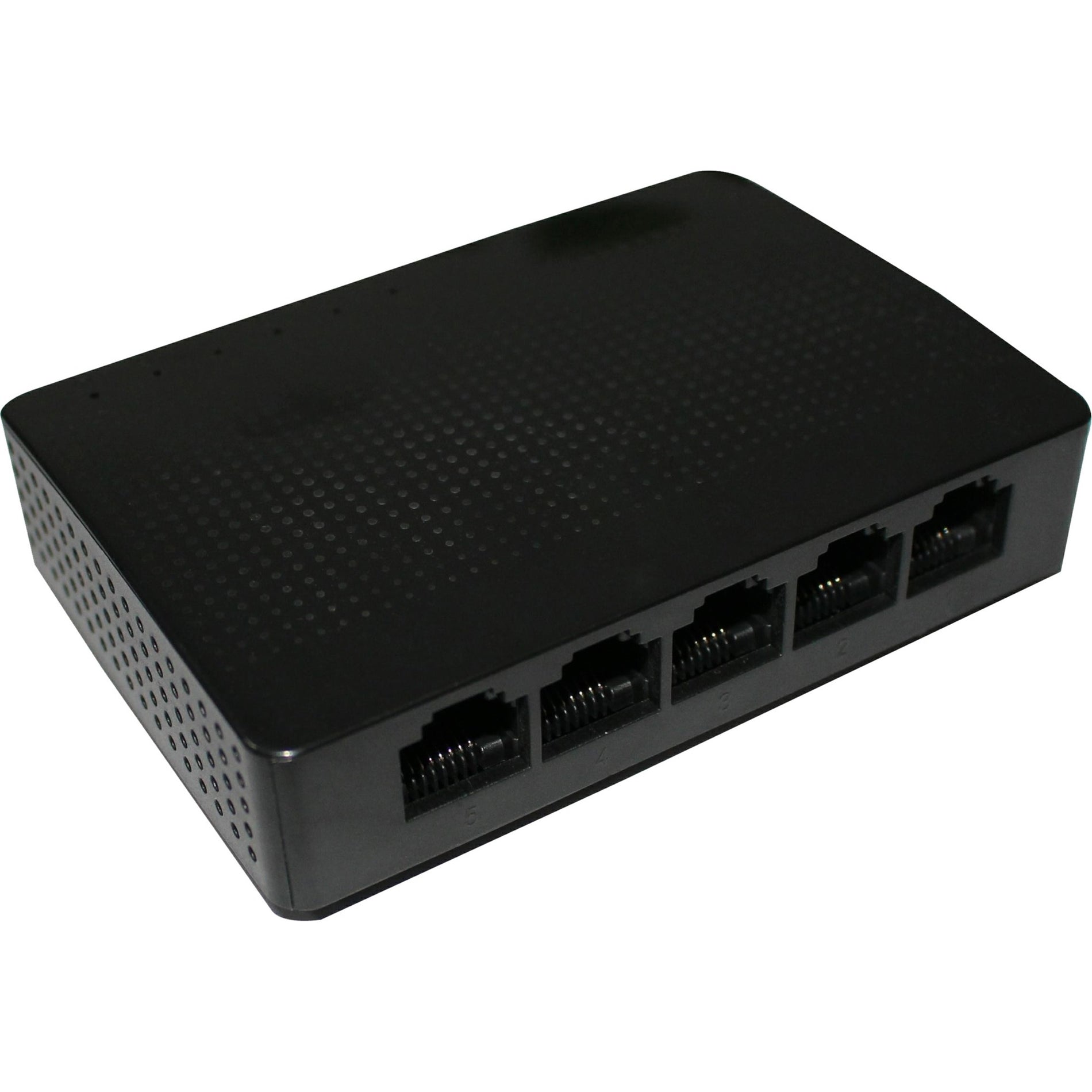 W Box 5PGIGUN 5 Port Gigabit Unmanaged Ethernet Switch, Lifetime Warranty, RoHS Certified