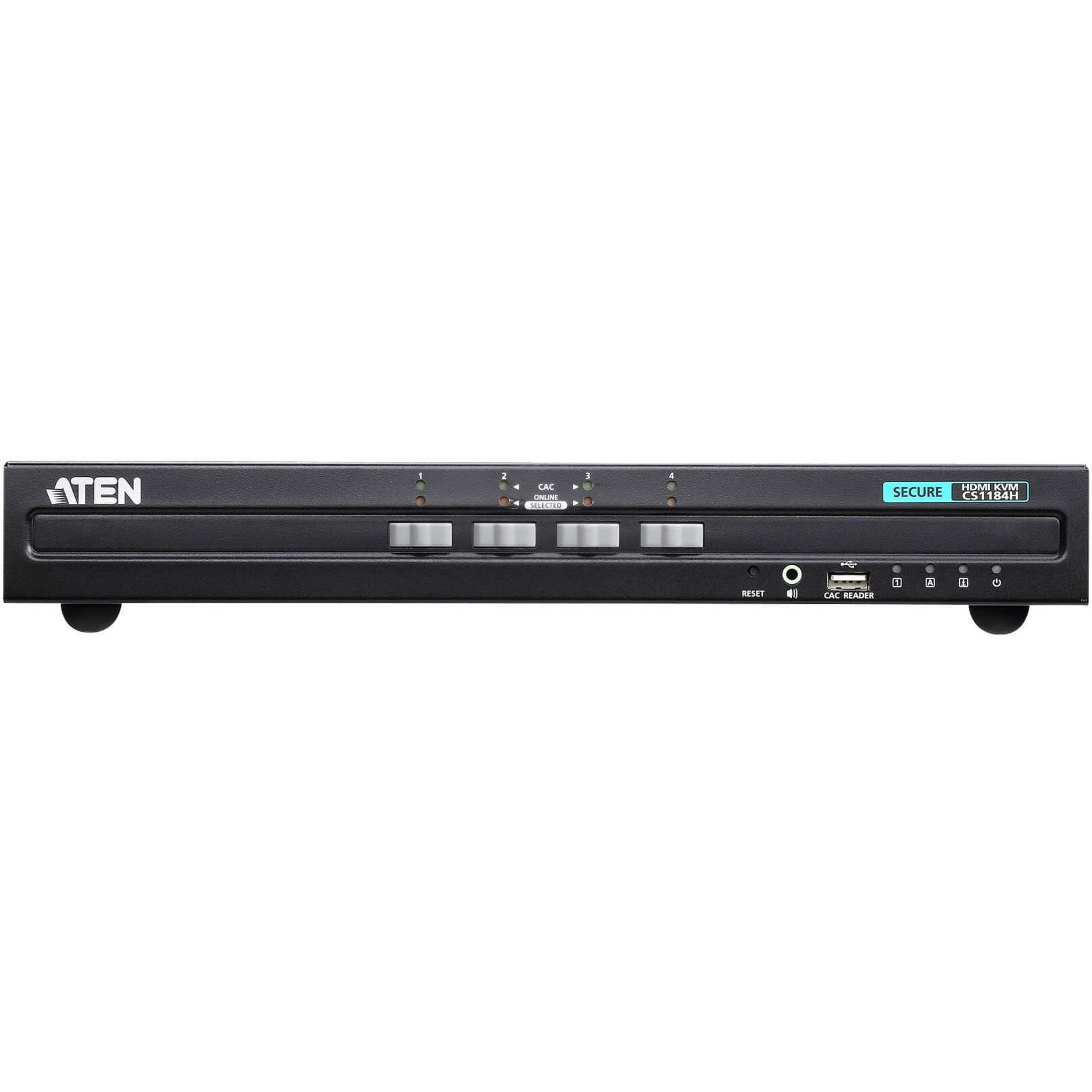 ATEN 4 Port Single Display HDMI Secure KVM Switch [Discontinued]