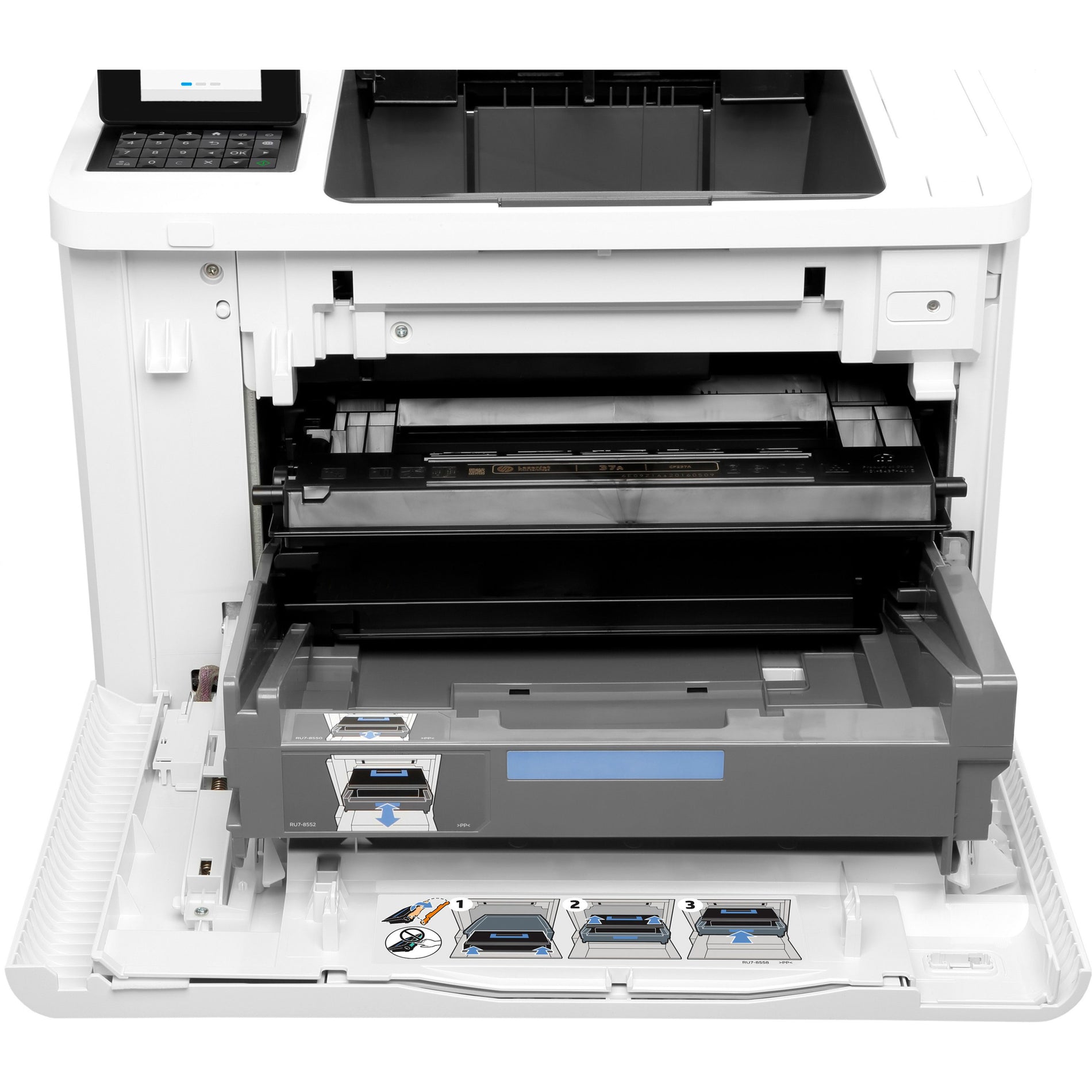 HP K0Q14AR#BGJ LaserJet M607n Desktop Laser Printer, Refurbished, Monochrome, USB, Energy Star