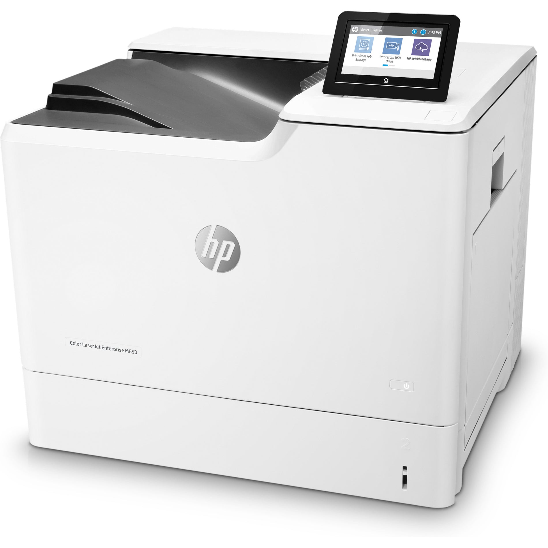 HP J8A04AR#BGJ LaserJet M653dn Color Laser Printer, Refurbished