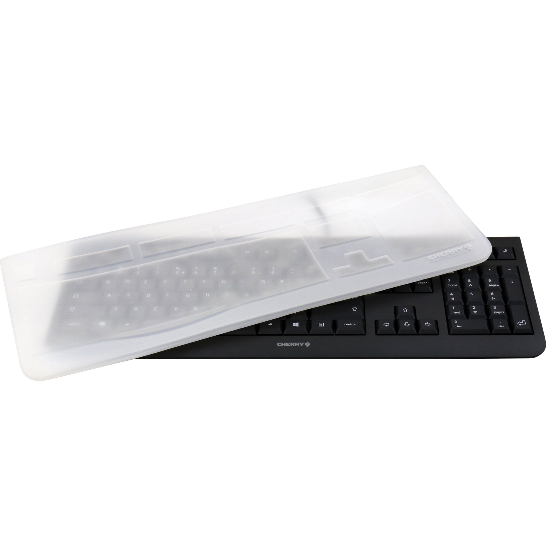 CHERRY KBCF0800N EZCLEAN Cover - Transparent Silicone Keyboard Case