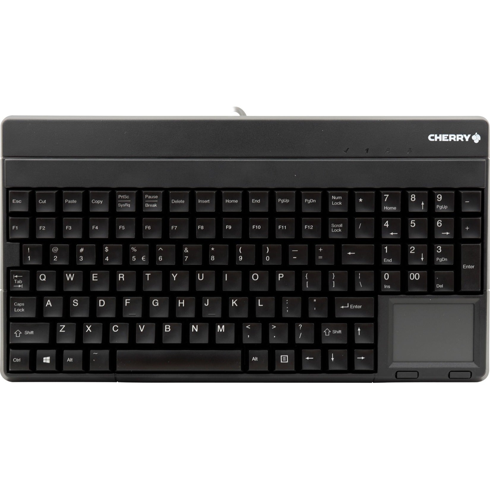 CHERRY G86-62401EUADAA Keyboard & Keypad, Numeric Keypad, Spill Resistant, Dust/Dirt-free
