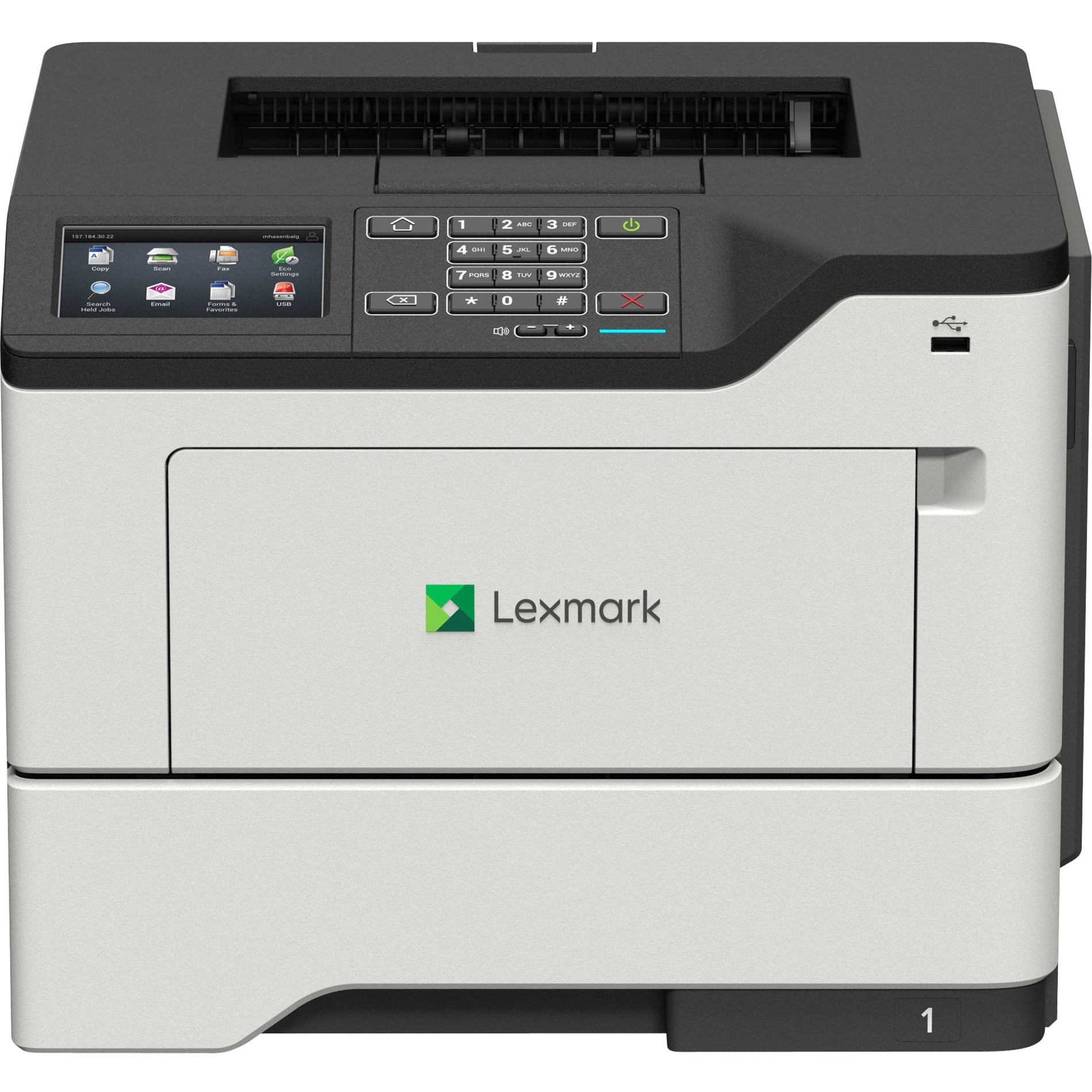 Lexmark 36ST505 MS622de Laser Printer, 47PPM 1200DPI GETH LOW V
