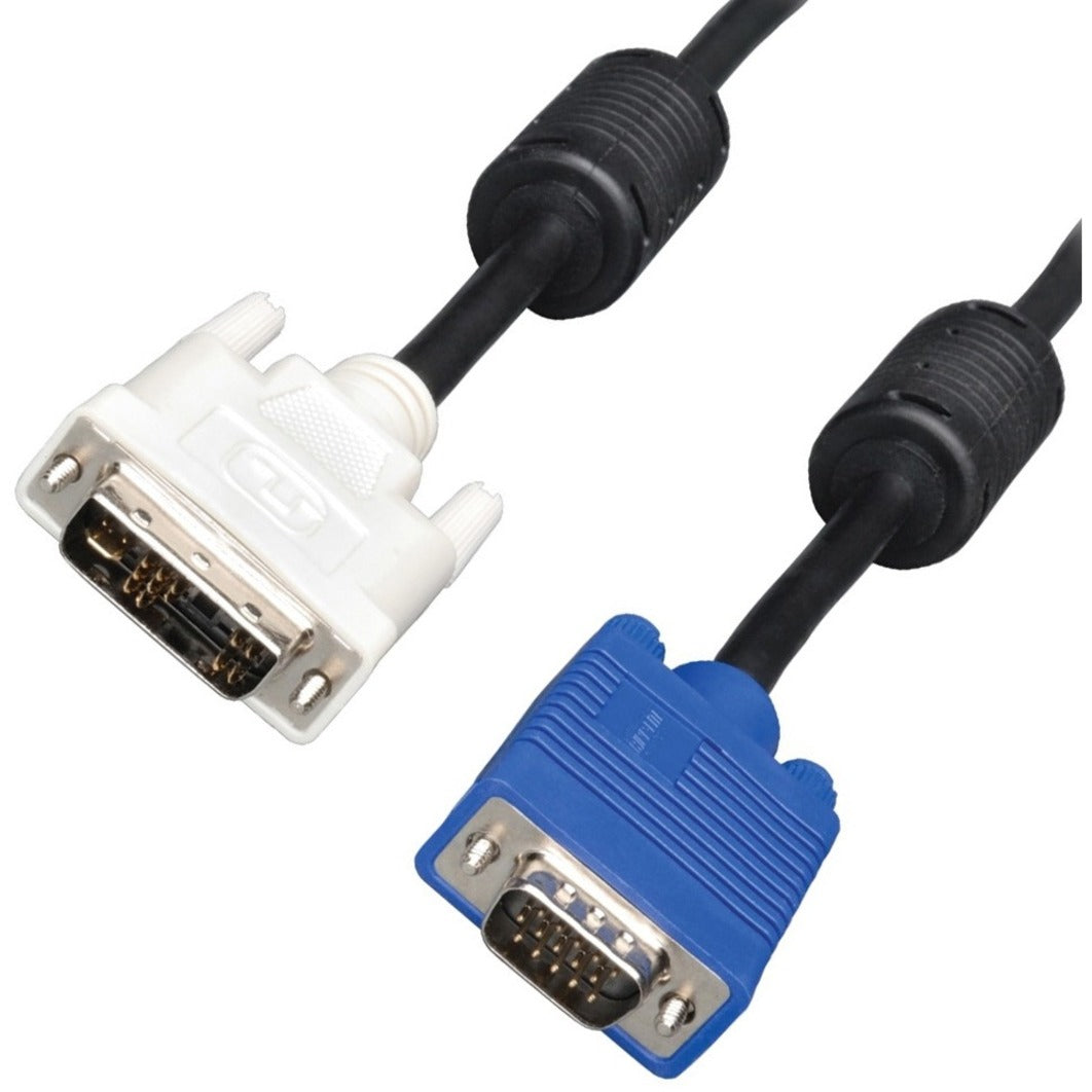 4XEM 4XDVIVGA3FT DVI/VGA Video Cable, 3 ft, Strain Relief, EMI/RF Protection