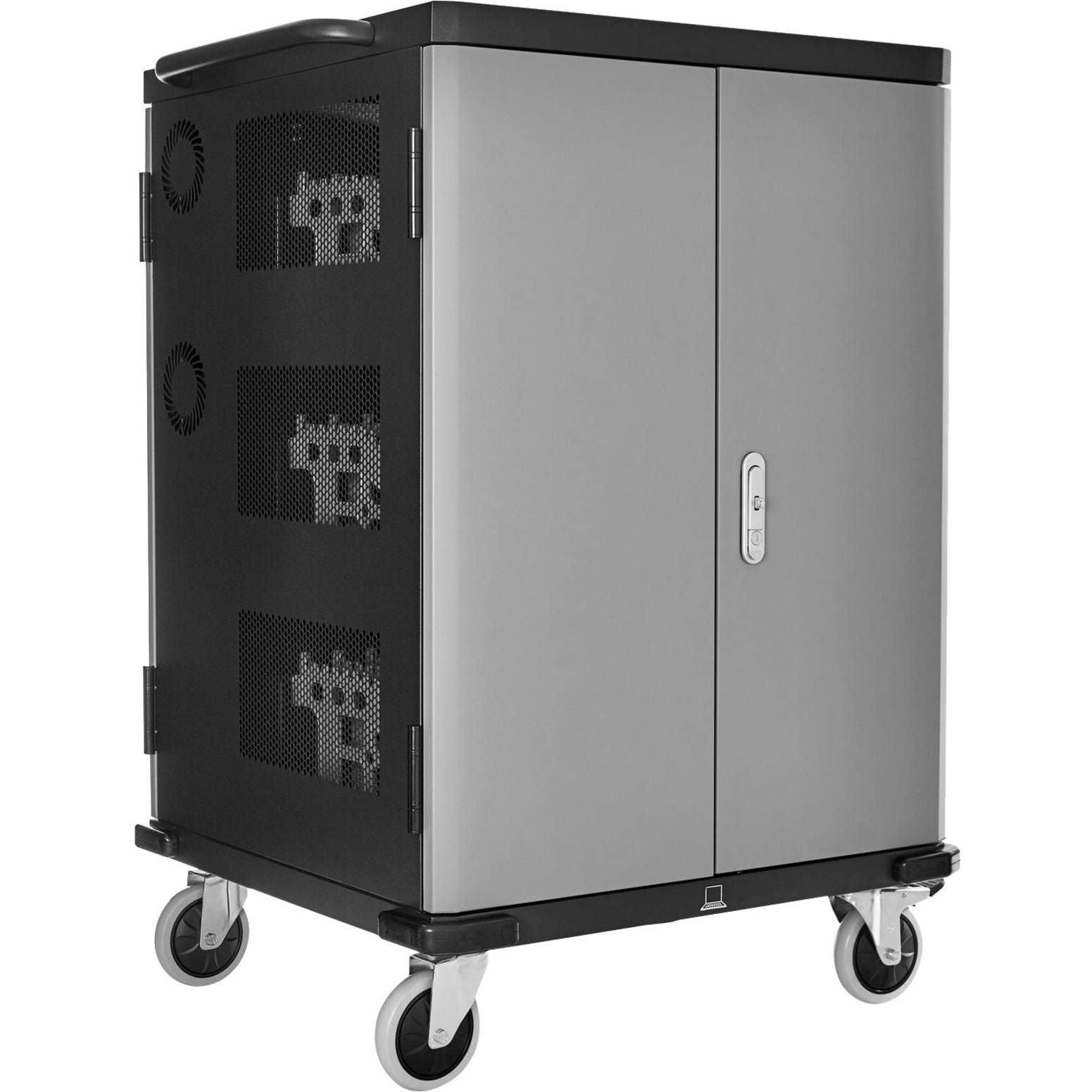 V7 CHGCT36-1N Charge Cart - Secure, Store and Charge Chromebooks, Notebooks and Tablets