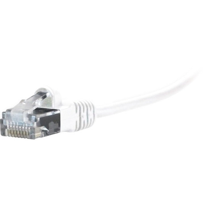 Comprehensive MCAT6-3PROWHT MicroFlex Pro AV/IT CAT6 Snagless Patch Cable White 3ft, Lifetime Warranty