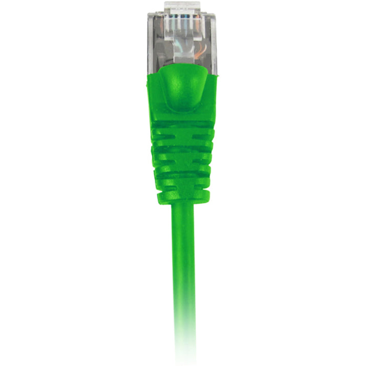 Comprehensive MCAT6-1PROGRN MicroFlex Pro AV/IT CAT6 Snagless Patch Cable Green 1ft, Lifetime Warranty