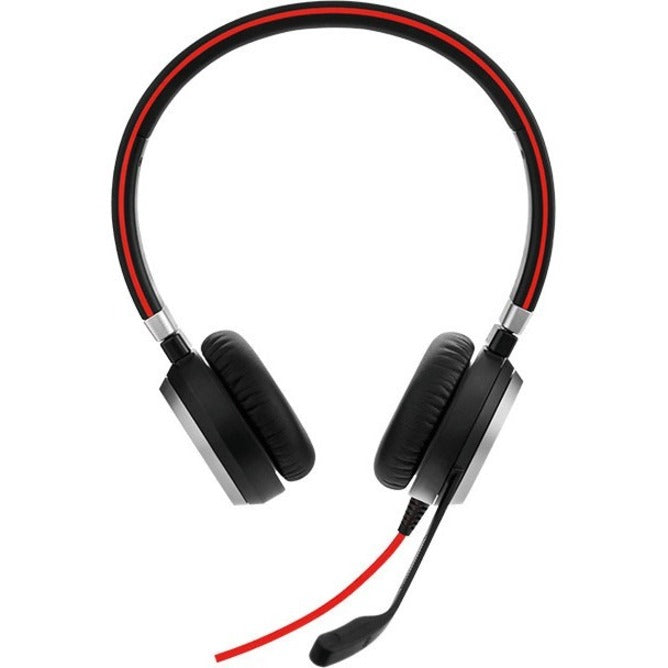 Jabra 6399-823-189 EVOLVE 40 MS Headset, Over-the-head Design, Uni-directional Microphone