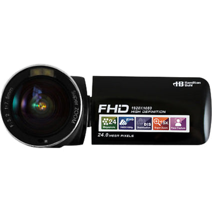 Hamilton Buhl HDV17BK ActionPro 20MP, 8X Digital Zoom, FHD Digital Video Camera
