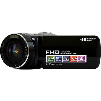 Hamilton Buhl HDV17BK ActionPro 20MP, 8X Digital Zoom, FHD Digital Video Camera