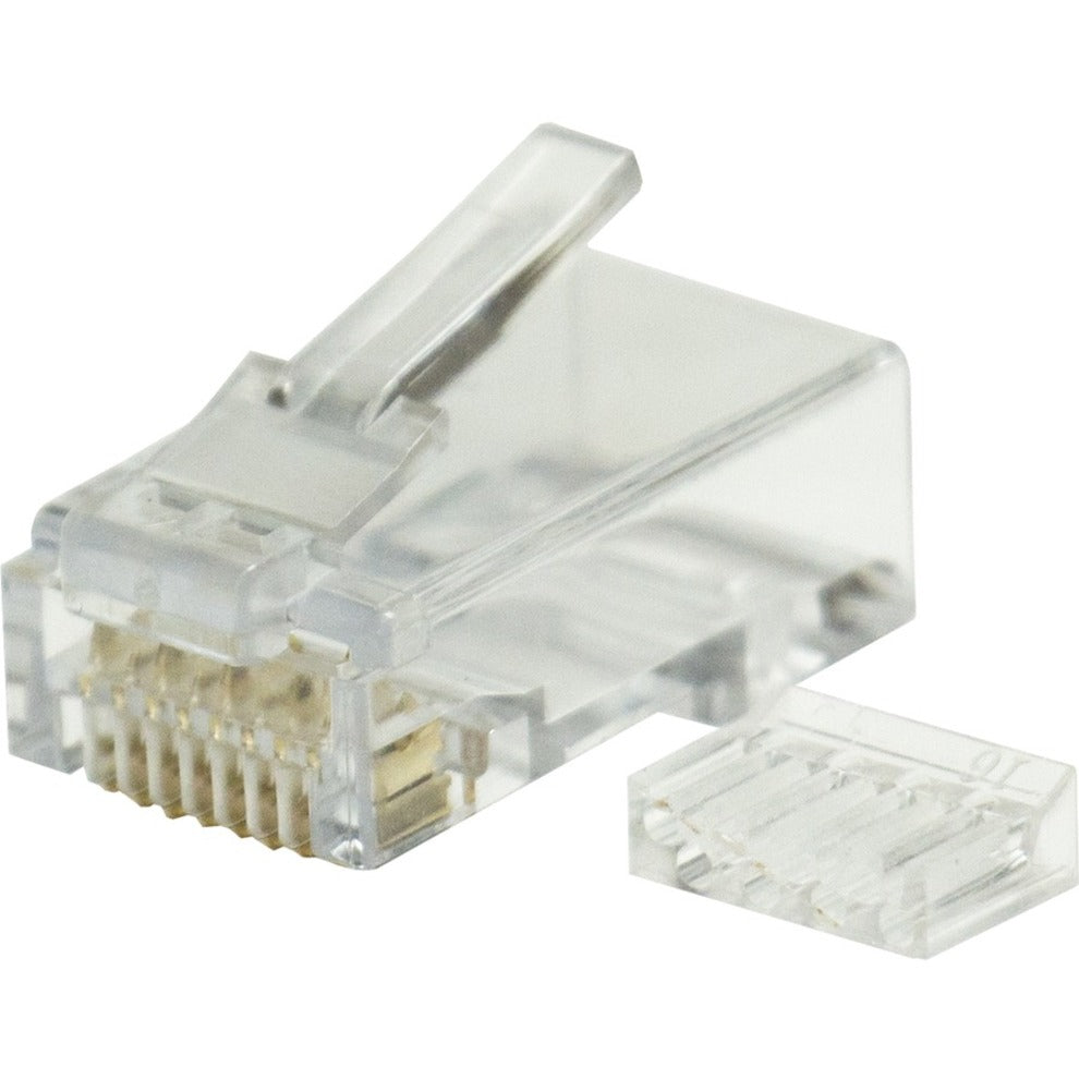 W Box CAT6PRNG Standard 2-PC Cat6 RJ45 Connector, Environmentally Friendly, RoHS Certified