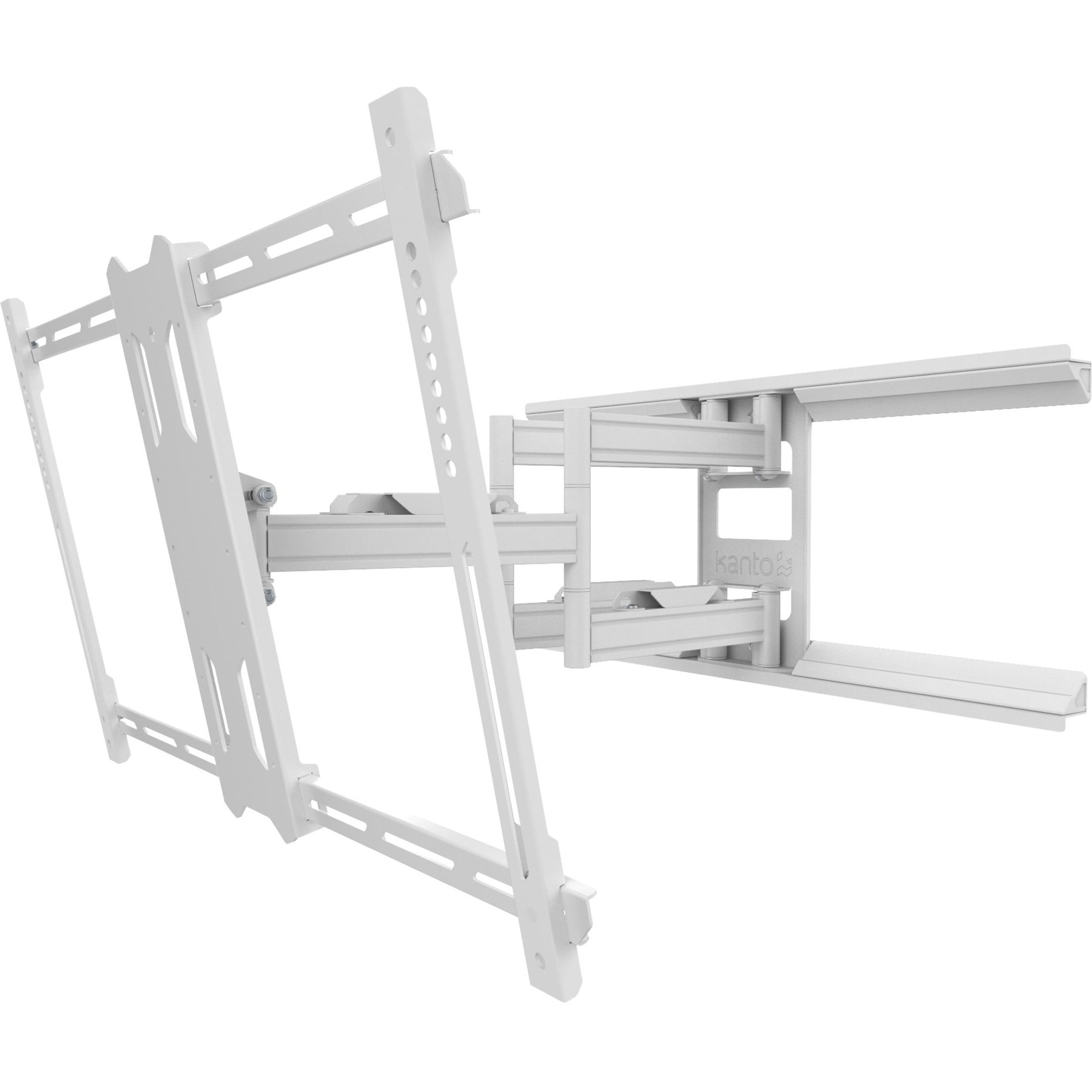 Kanto PDX680W Full Motion TV Wall Mount for 39-inch to 80-inch TVs - White [Discontinued]