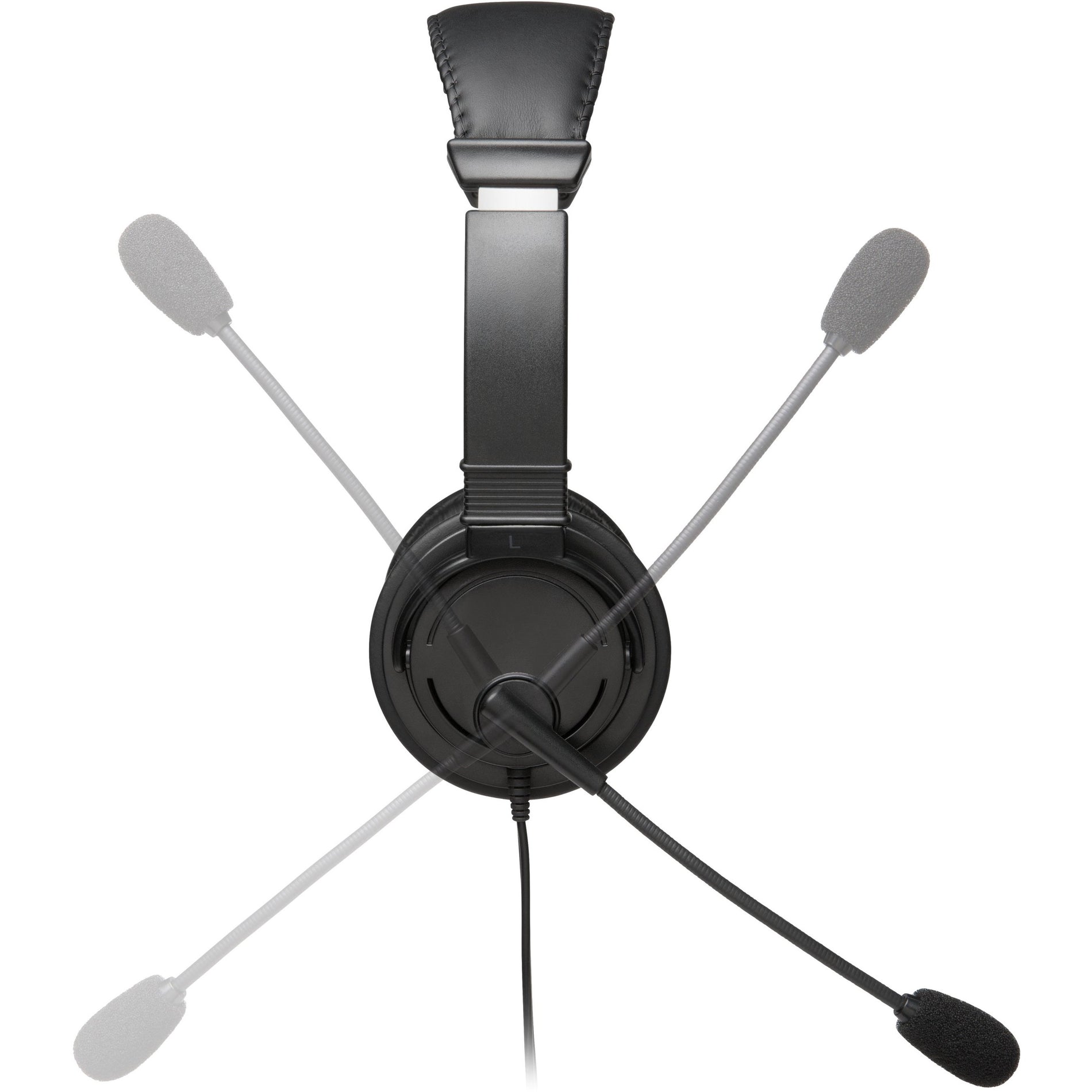 Kensington K97601WW Classic USB-A Headset with Mic, Comfortable, Noise Cancelling, 6 ft Cable