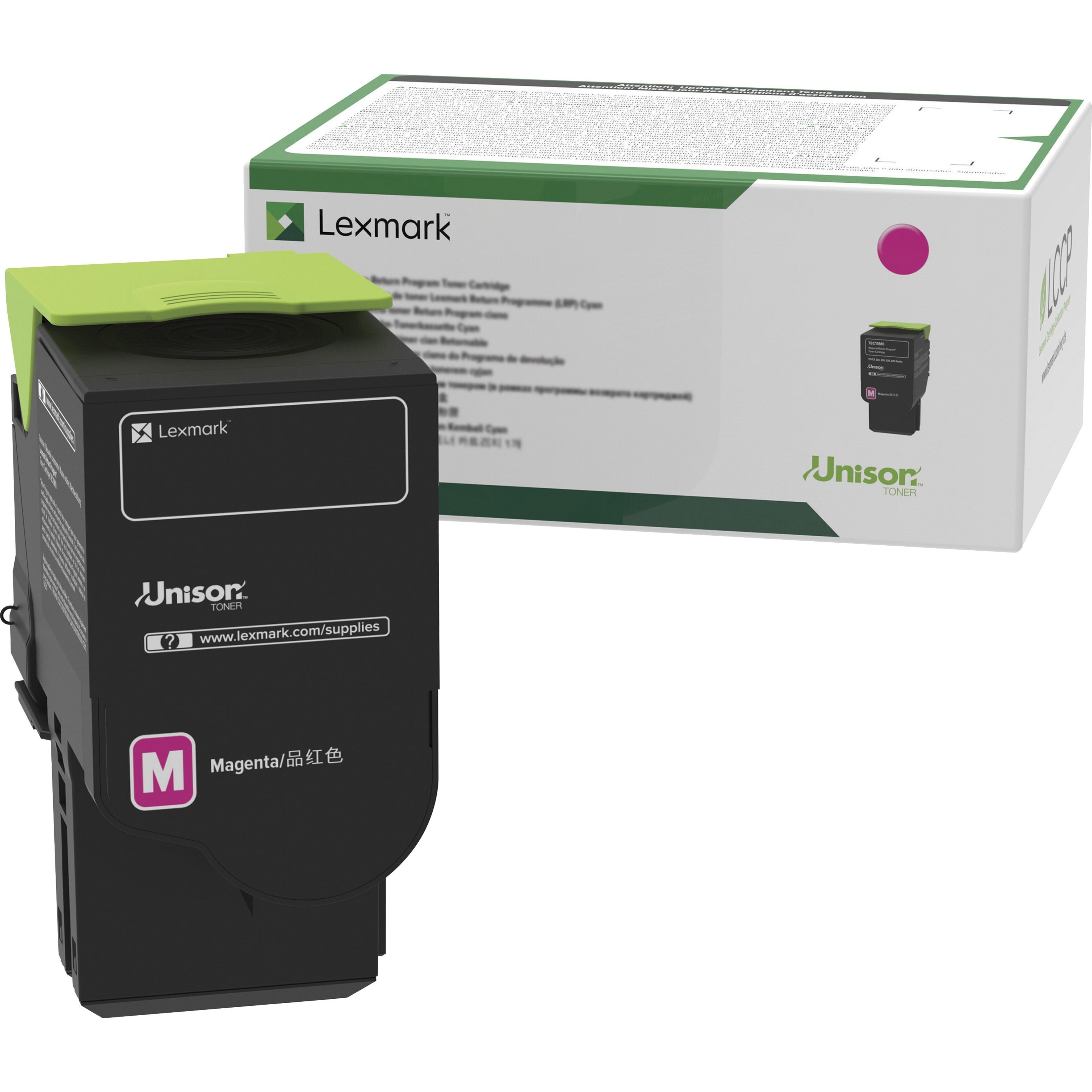 Lexmark C231HM0 Magenta High Yield Return Program Toner Cartridge, Compatible with Lexmark Printers